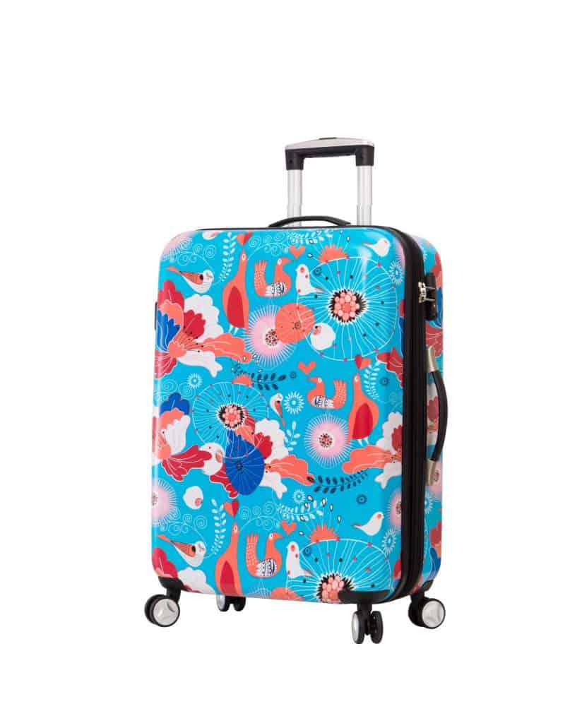 Valise cabine 4 roues doubles snowball BLEU 858031