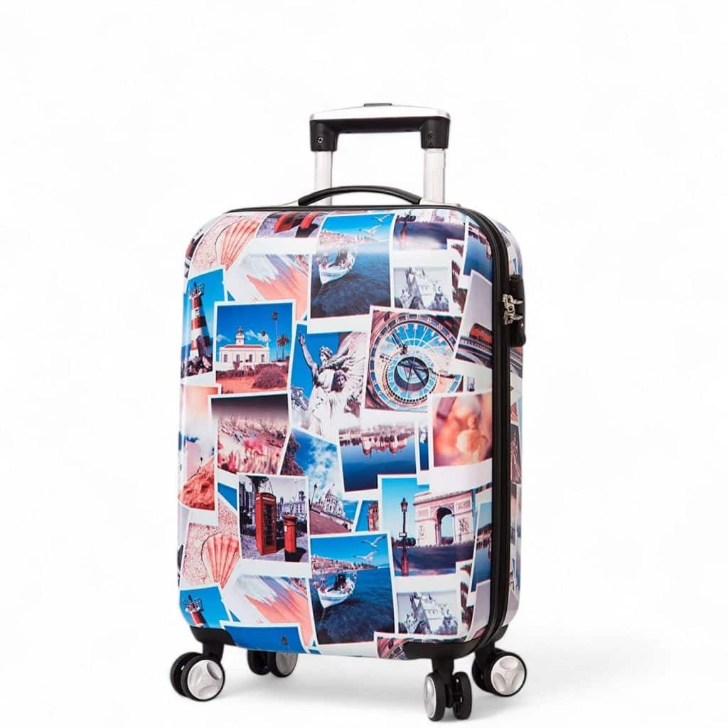 valise cabine rigide 55 cm Snowball - vue de face