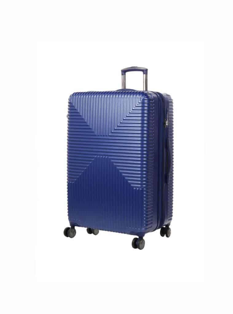 valise rigide 75 cm bleu snowball