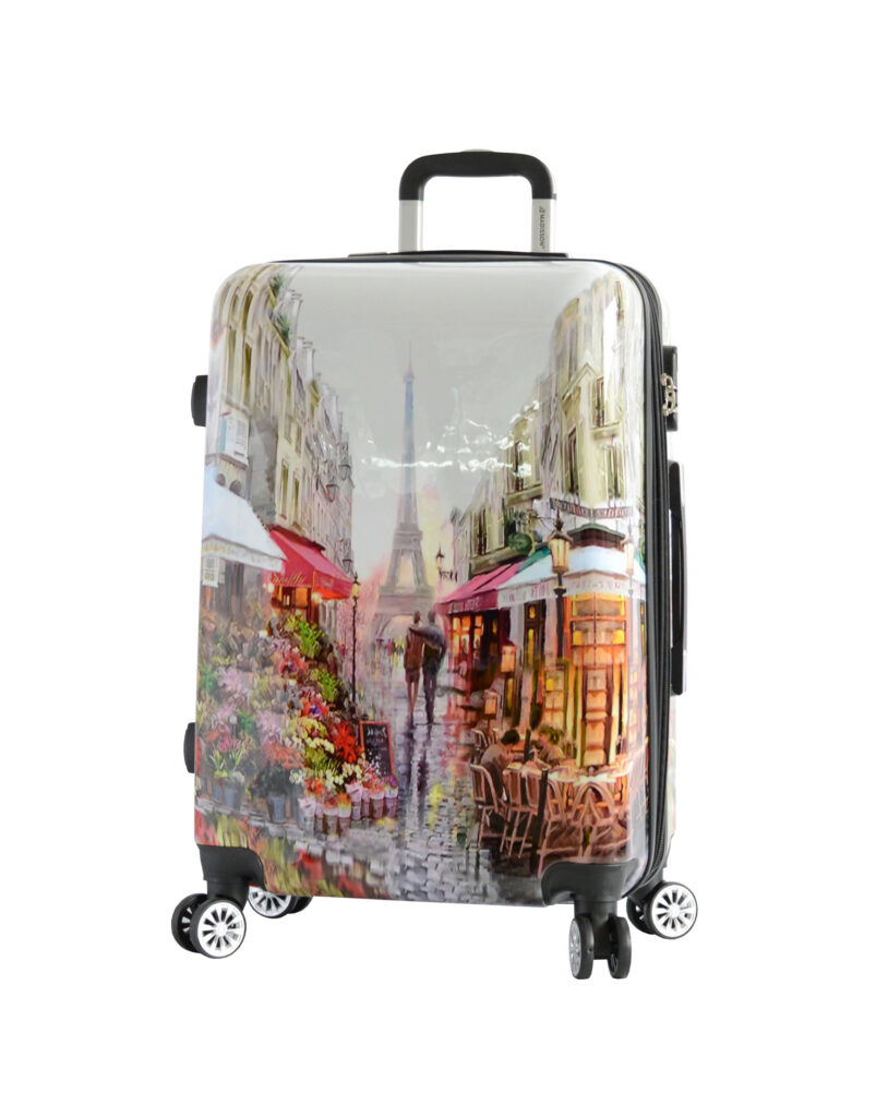 valise rigide 75 cm paris tour eiffel