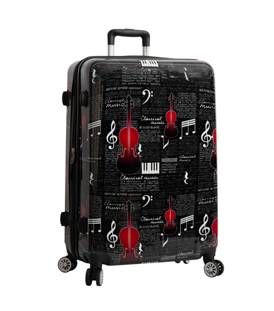 Valise grand format 75 cm à 4 roues Music MADISSON