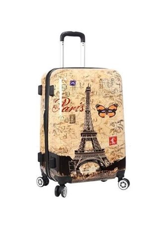 valise cabine paris marron 55 cm