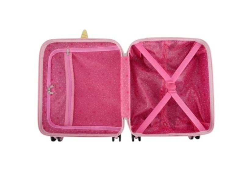 Valise cabine 50cm, 4 roues doubles.,,Rose doré,BAGAGE RIGIDE,PC13455