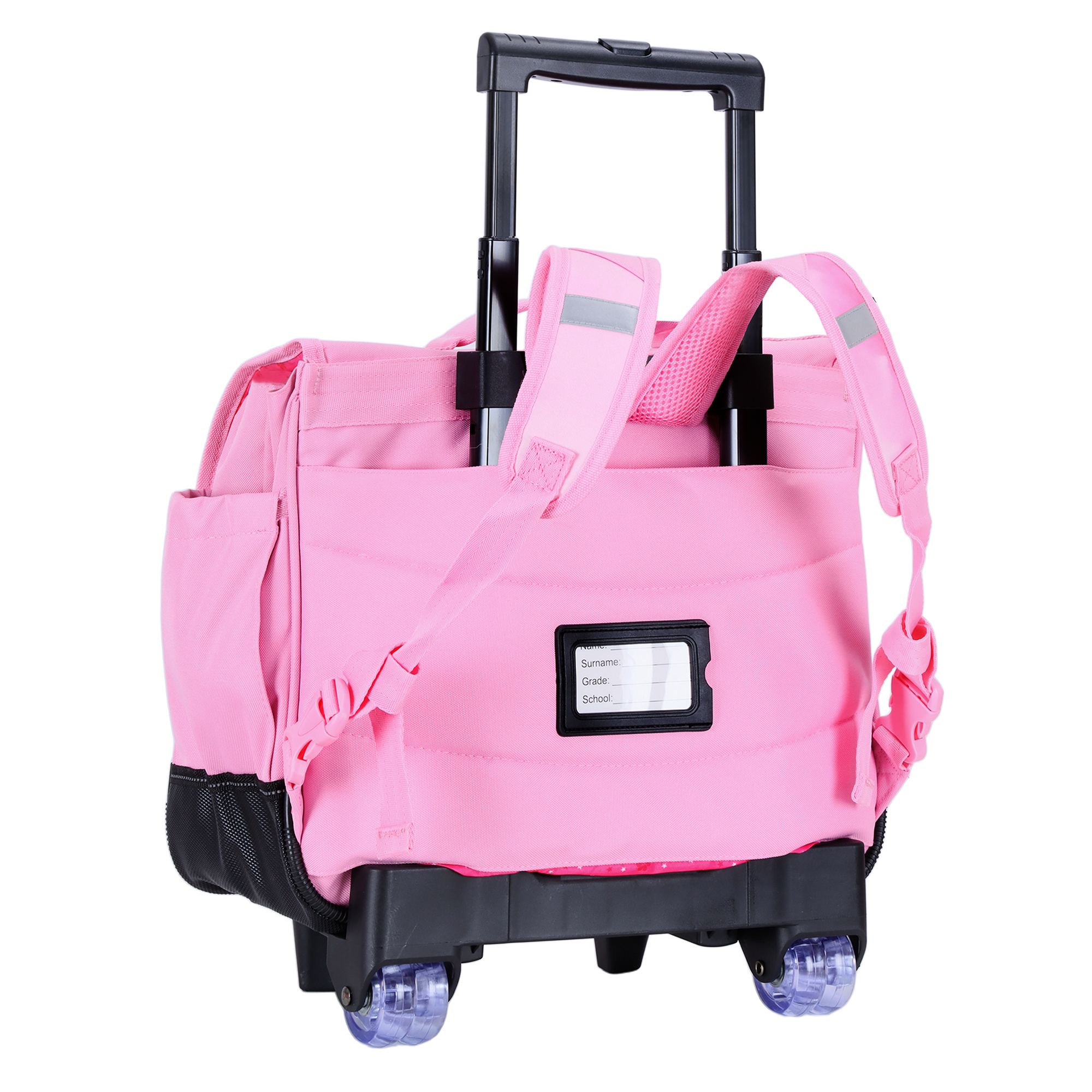 Cartable à Roulettes 38 cm Fille CE1 CE2 Licorne Rose – Image 2